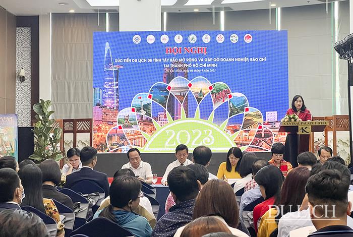 Hội nghị Xúc tiến Du lịch 8 tỉnh Tây Bắc mở rộng tại TP. Hồ Chí Minh để thu hút du khách.